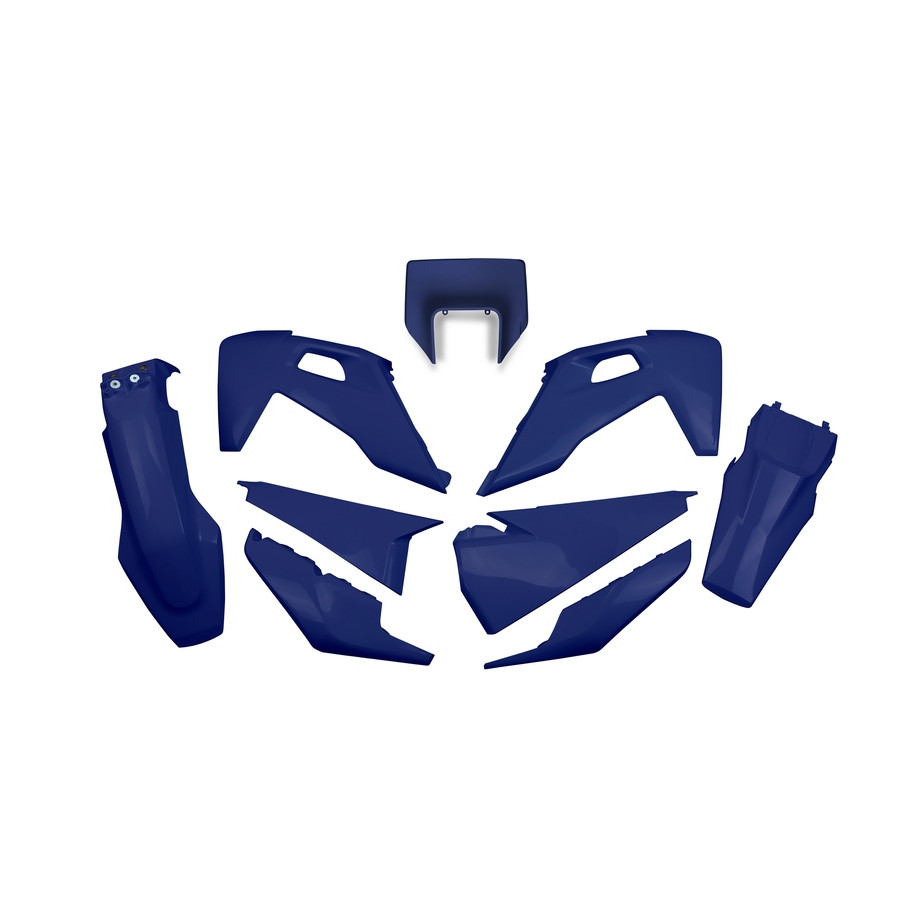 Kit plastiques UFO bleu Husqvarna FE/TE