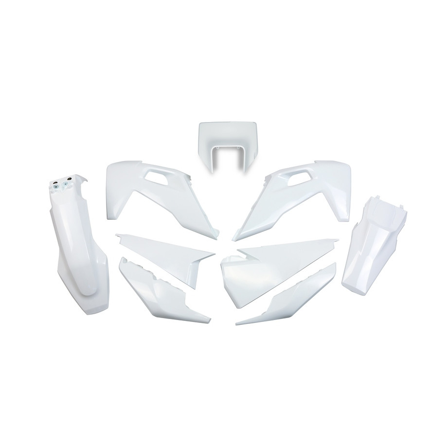 Kit plastiques UFO blanc Husqvarna FE/TE