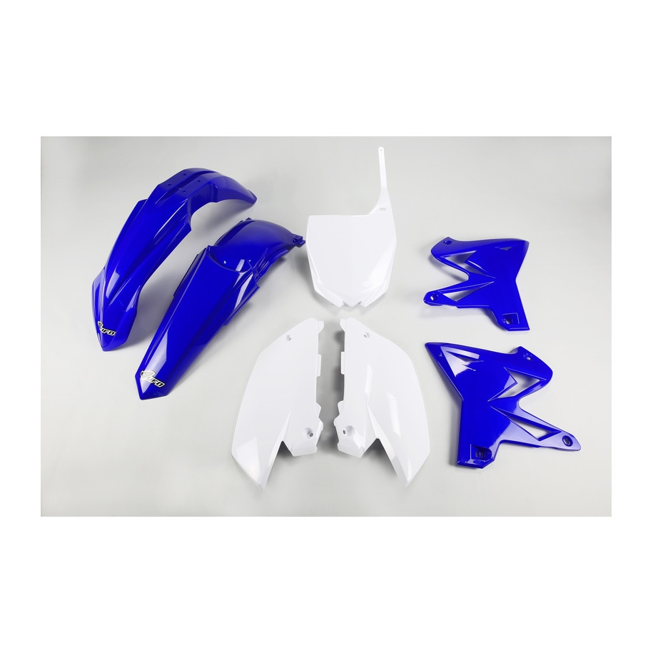 Kit plastique UFO réplica 4T restylé couleur origine bleu/blanc Yamaha YZ125/144/250