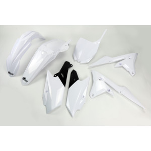 Kit plastique UFO blanc Yamaha YZ250F/450F
