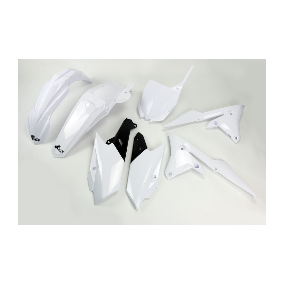 Kit plastique UFO blanc Yamaha YZ250F/450F