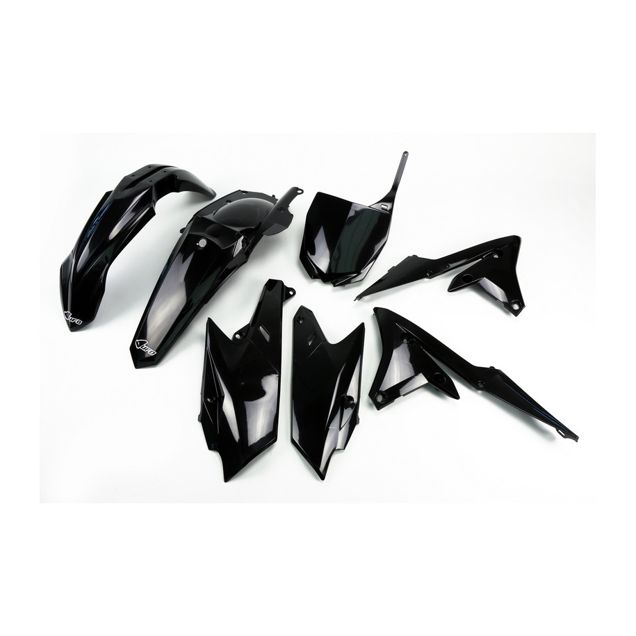 Kit plastique UFO noir Yamaha YZ250F/450F