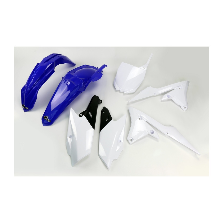 Kit plastique UFO couleur origine (2014) bleu/blanc/noir Yamaha YZ250F/450F