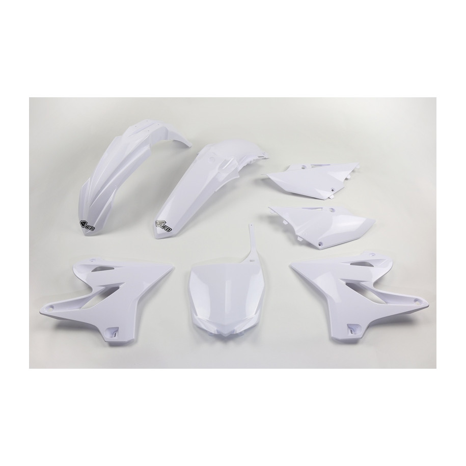Kit plastique UFO blanc Yamaha YZ125/250