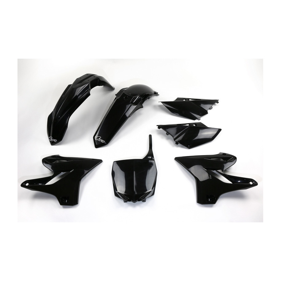 Kit plastique UFO noir Yamaha YZ125/250