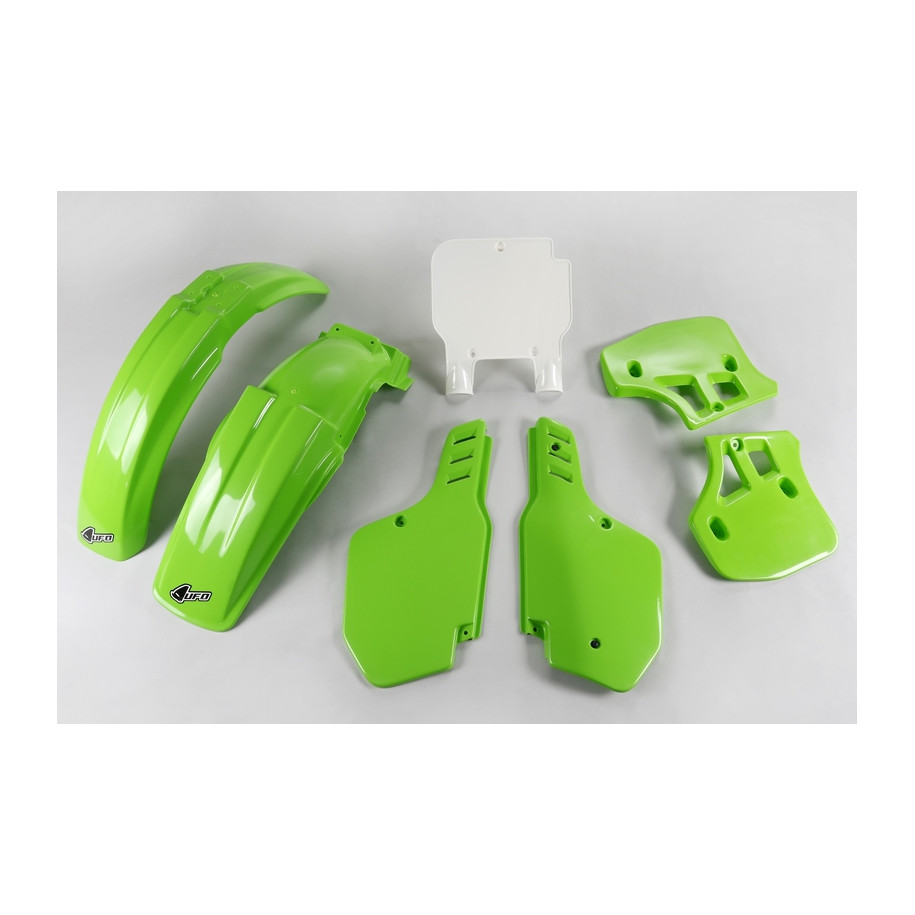 Kit plastique UFO couleur origine Kawasaki KX500