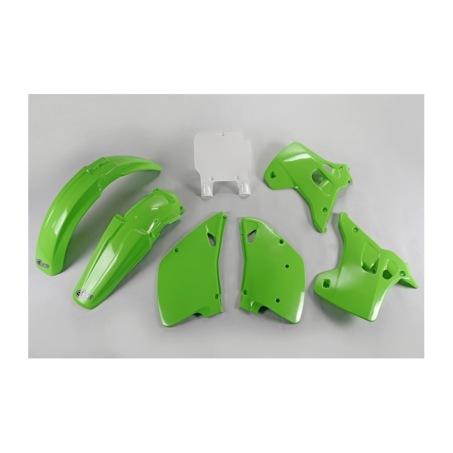 Kit plastique UFO couleur origine Kawasaki KX125/250