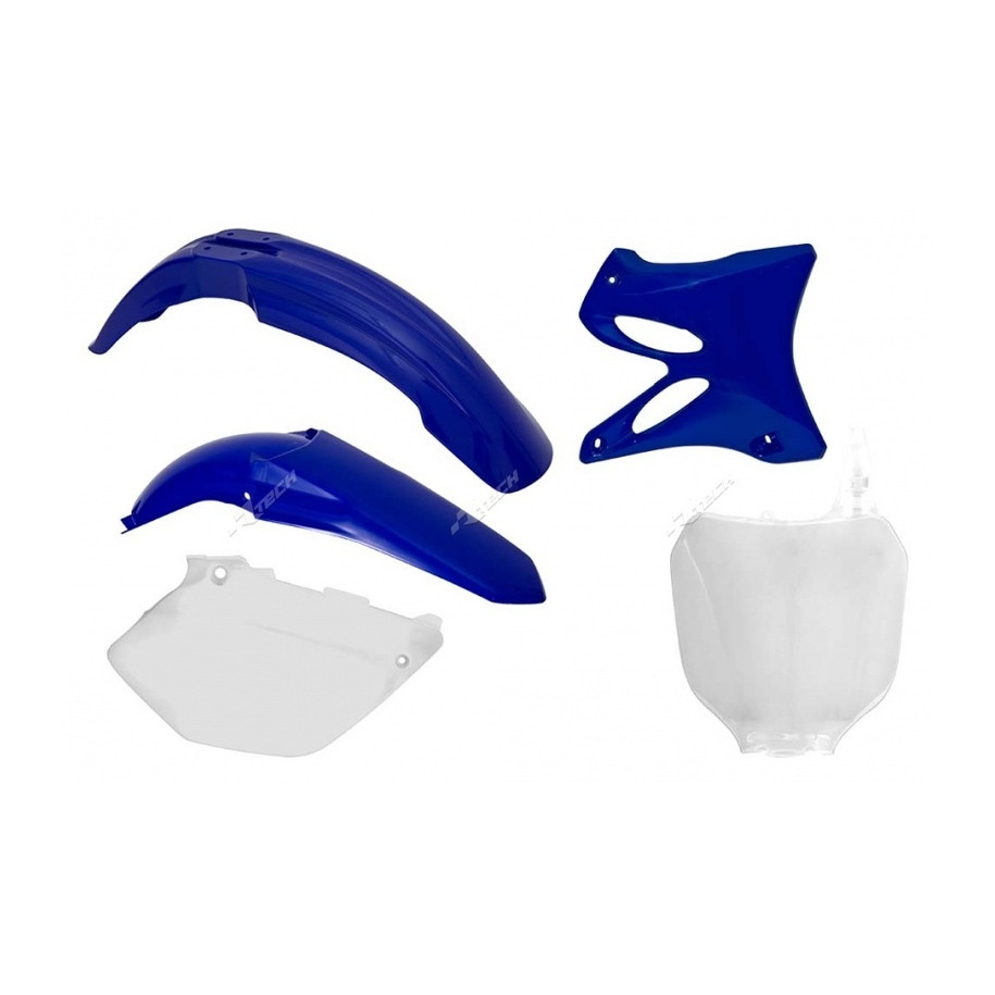 Kit plastique RACETECH couleur origine bleu/blanc Yamaha YZ125/250