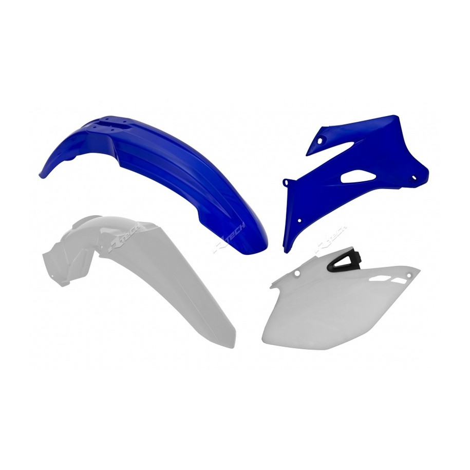 Kit plastique RACETECH couleur origine bleu/blanc Yamaha WR450F