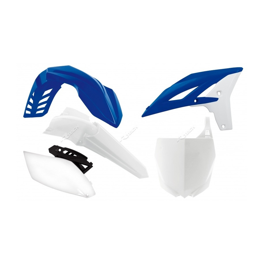 Kit plastique RACETECH couleur origine (2013) bleu/blanc Yamaha YZ250F
