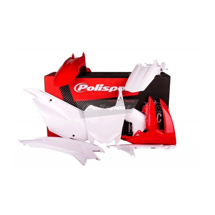 Kit plastique POLISPORT couleur origine Honda CRF110F