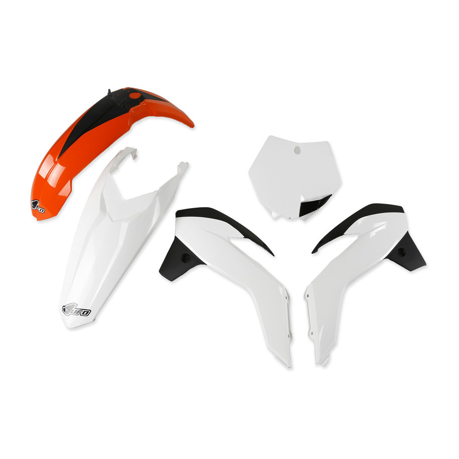 Kit plastique UFO origine (2017) orange/blanc/noir KTM SX85