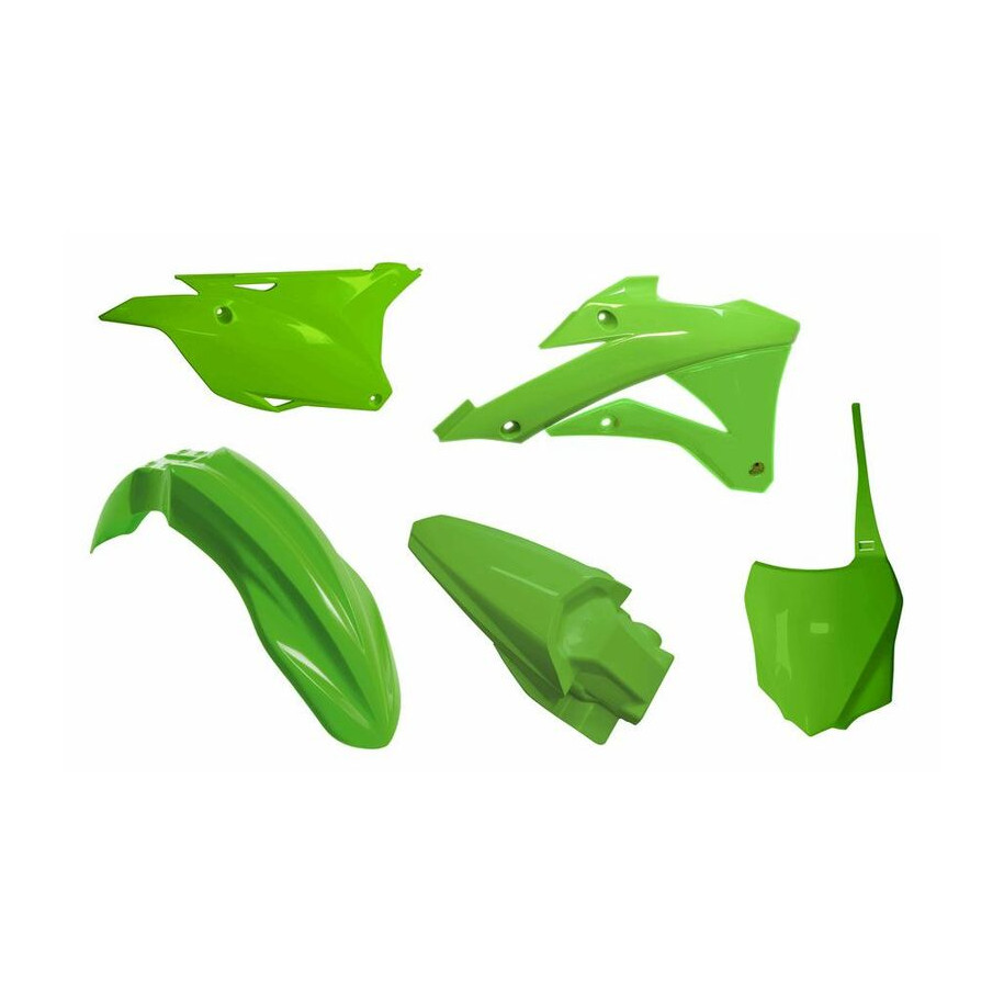 Kit plastiques RACETECH couleur origine (2021) Kawasaki KX 85-100