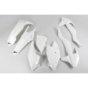 Kit plastique UFO blanc KTM