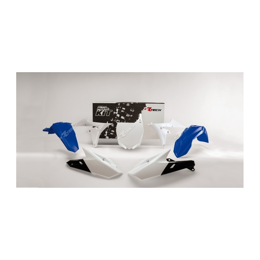 Kit plastique RACETECH couleur origine Bleu/blanc Yamaha YZ250F/450F