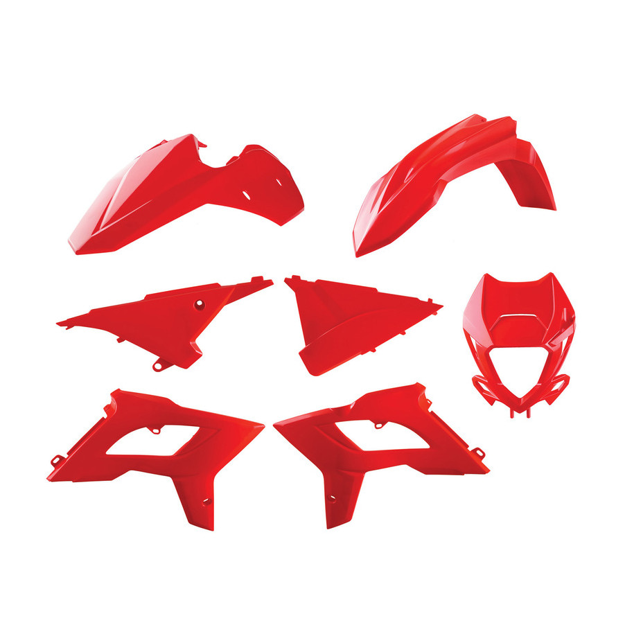 Kit plastique POLISPORT rouge - Beta RR 2T/4T