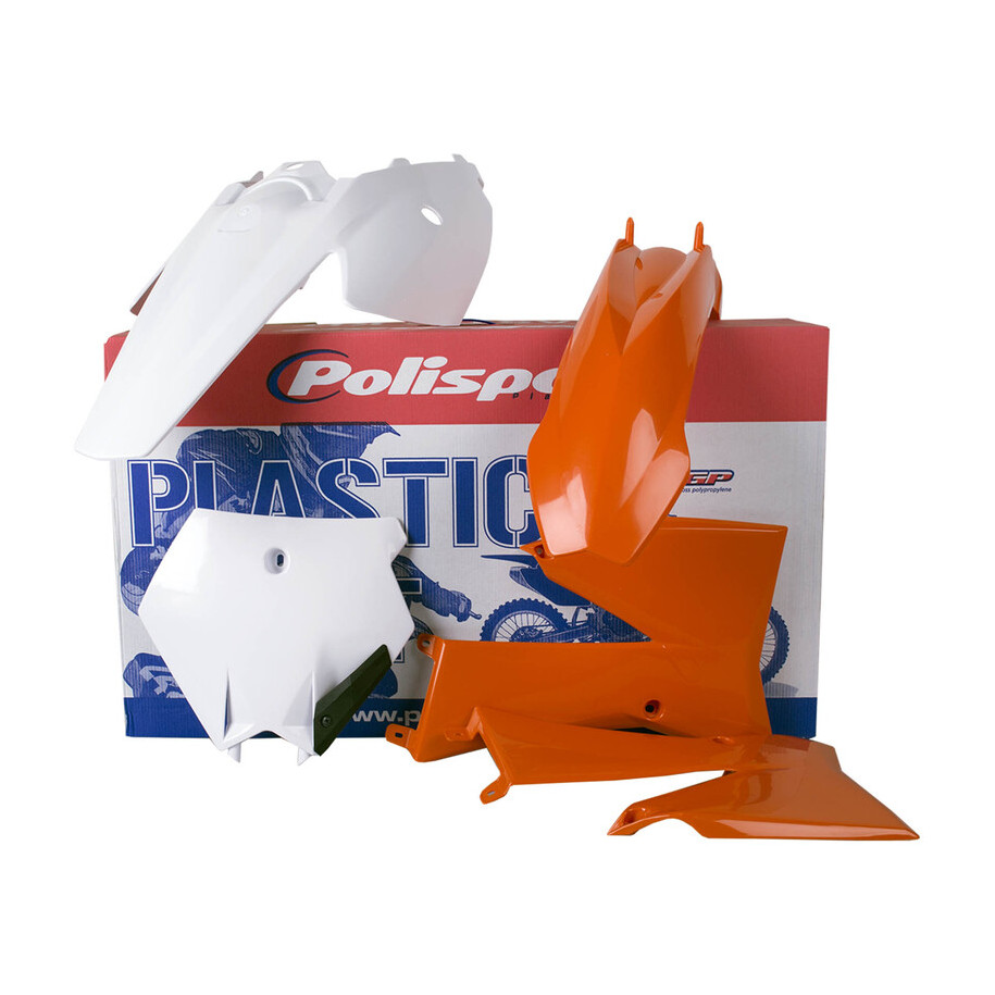 Kit plastique POLISPORT couleur origine (11-12) - KTM SX 85