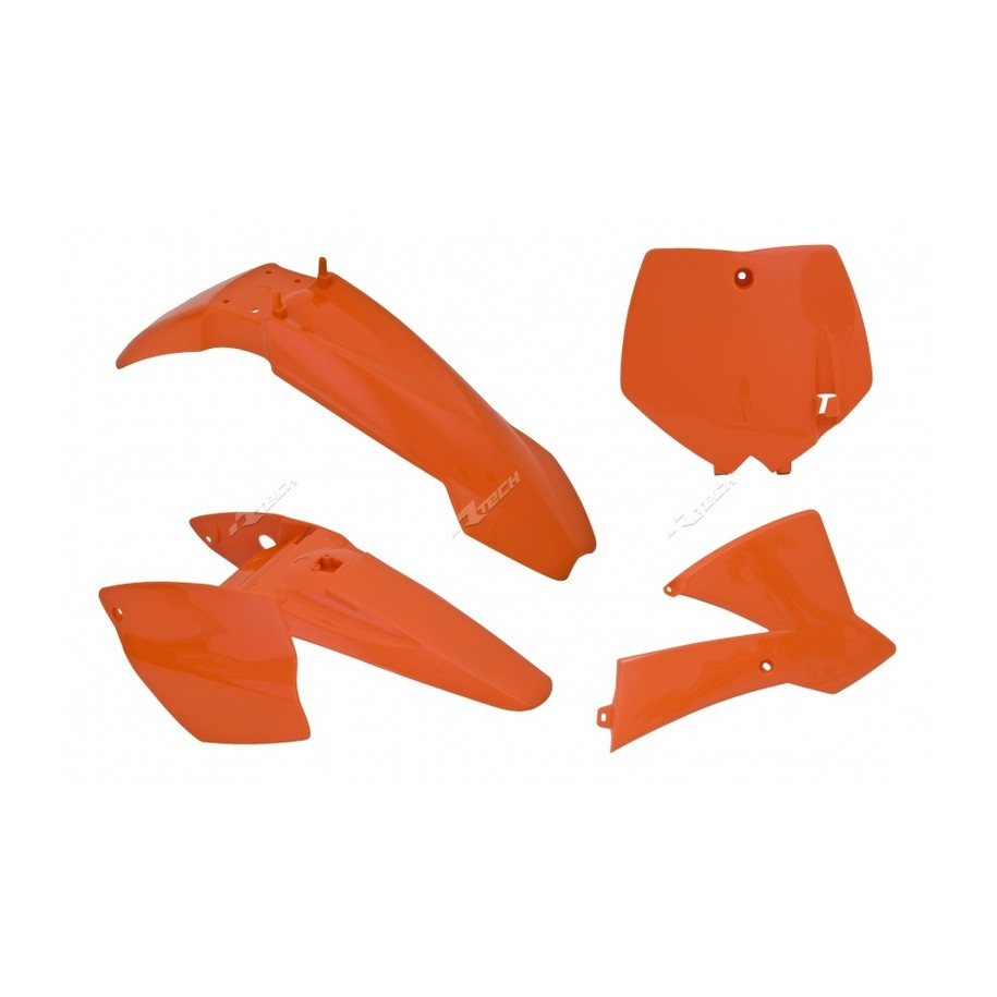 Kit plastique RACETECH couleur origine orange KTM SX65