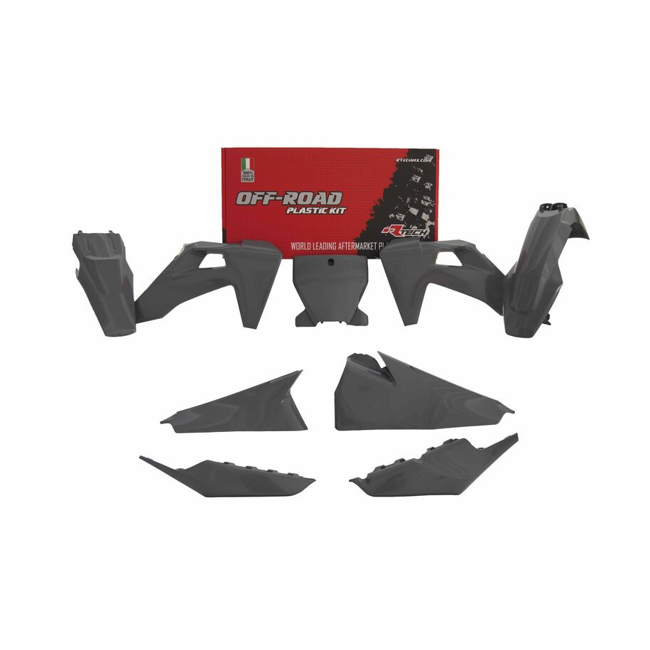 Kit plastiques RACETECH Quantum Grey Husqvarna
