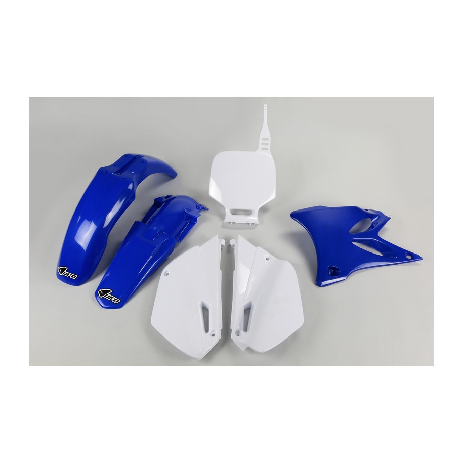 Kit plastique UFO couleur origine bleu/blanc Yamaha YZ85