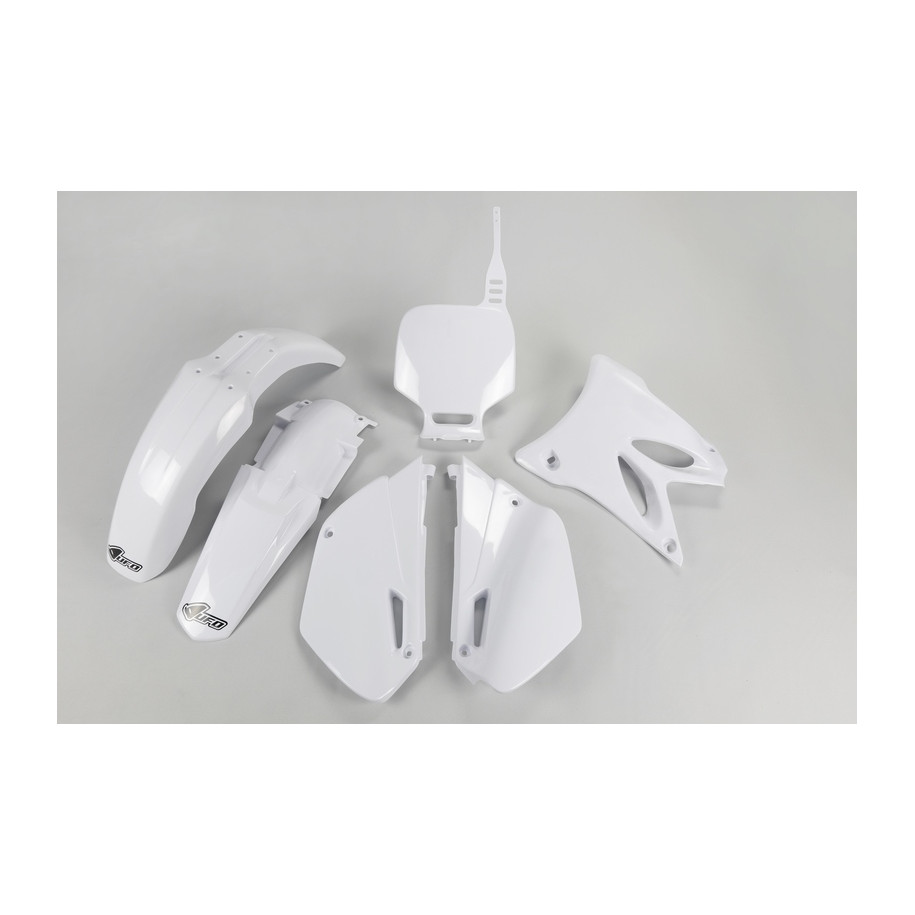 Kit plastique UFO blanc Yamaha YZ85