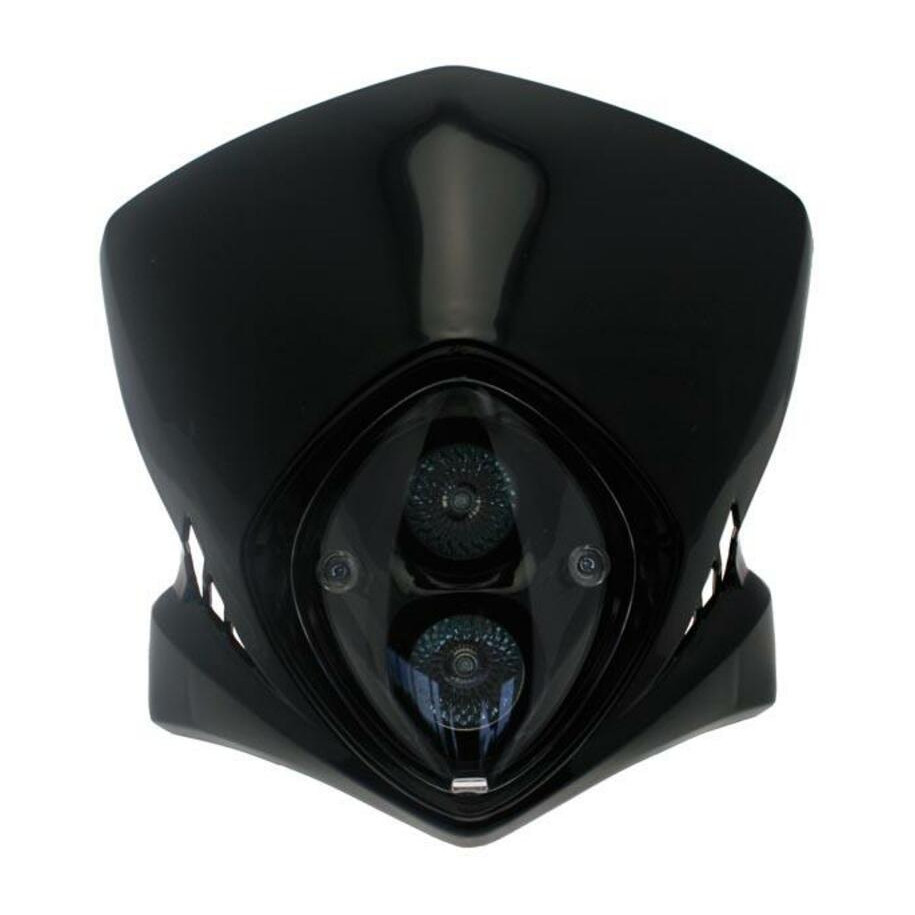 Plaque phare BIHR Viper noir