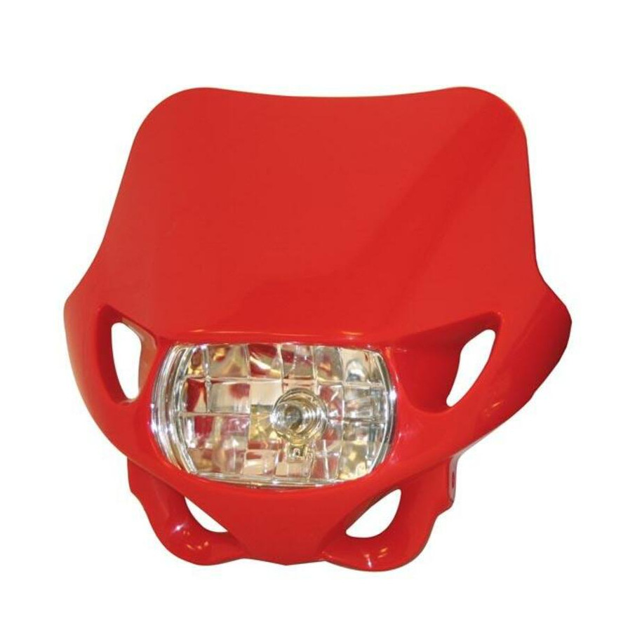 Plaque phare BIHR Enduro rouge 12V/35W
