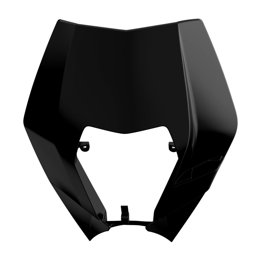 Plaque phare POLISPORT noir KTM EXC/EXC-F