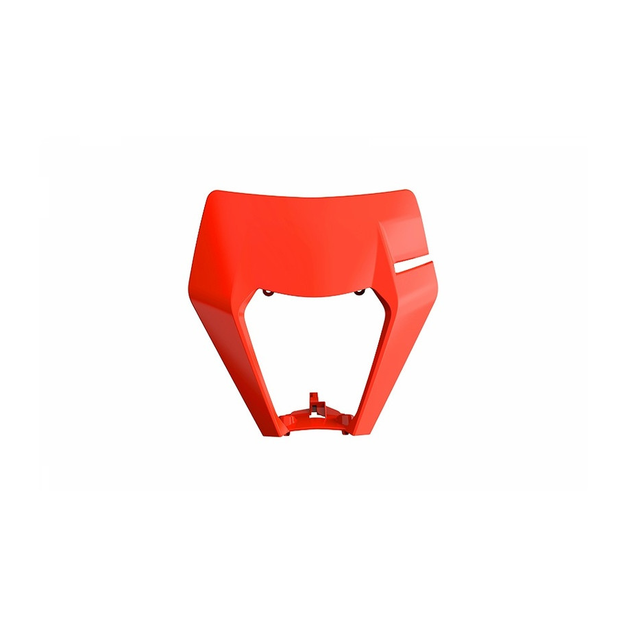 Plaque phare POLISPORT fluo KTM