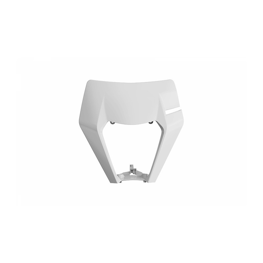 Plaque phare POLISPORT blanc KTM