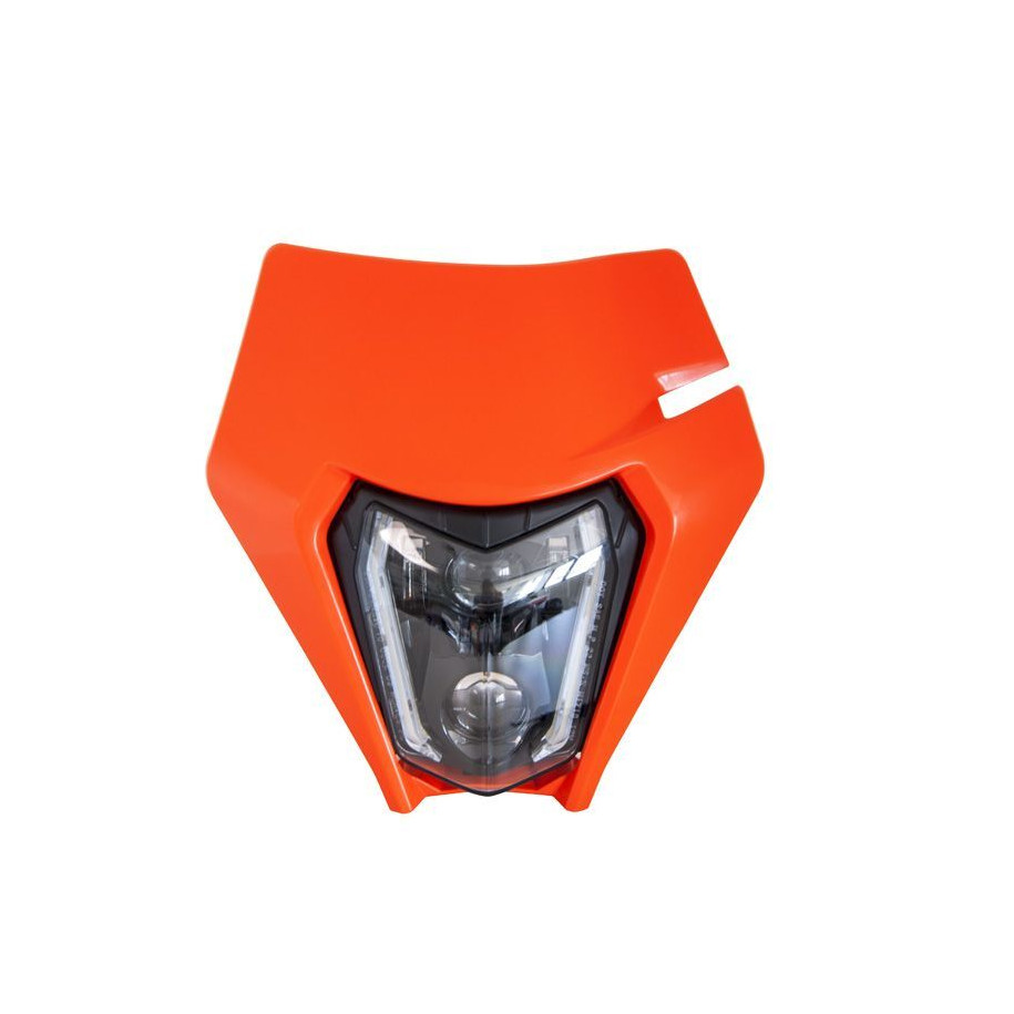 Plaque phare + phare LED RACETECH