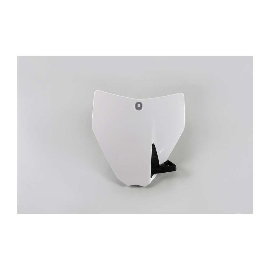 Plaque numéro frontale UFO blanc Husqvarna TC85