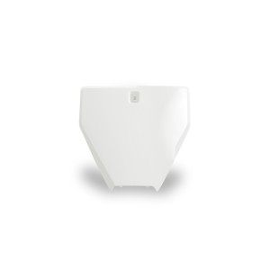 Plaque numéro frontale UFO blanc Husqvarna FC