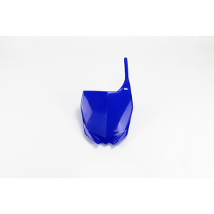 Plaque numéro frontale UFO bleu Yamaha YZ/YZF