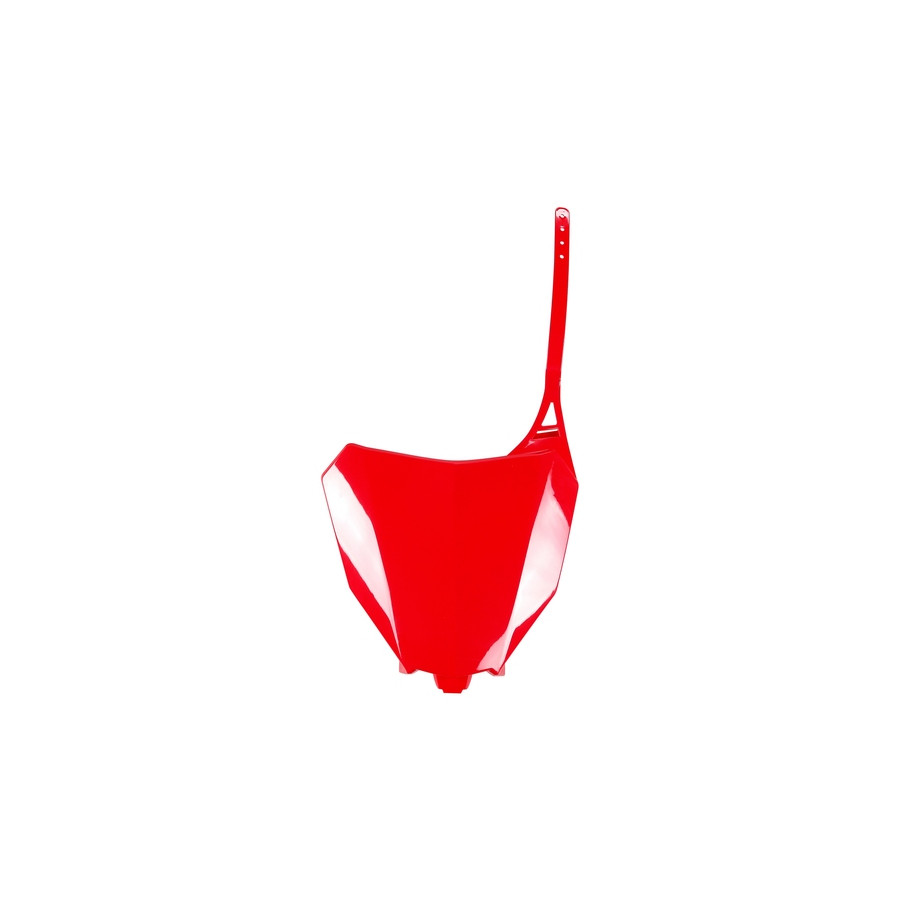 Plaque numéro frontale UFO rouge Honda CRF450R/RX
