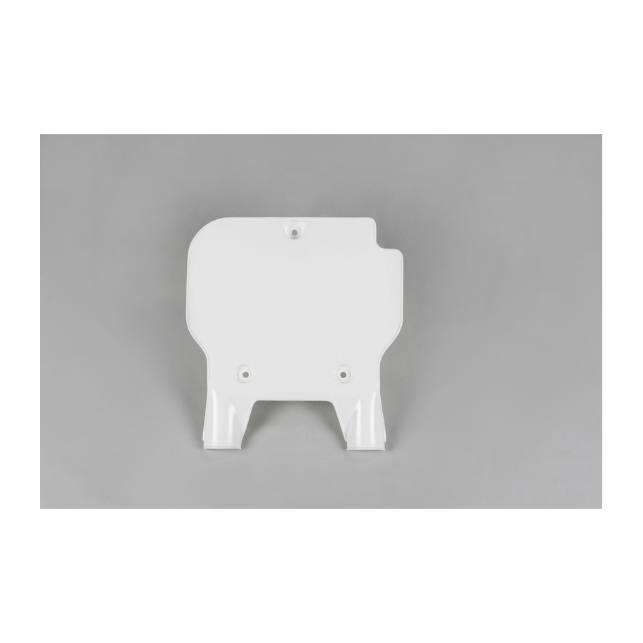 Plaque numéro frontale UFO blanc Kawasaki KX80