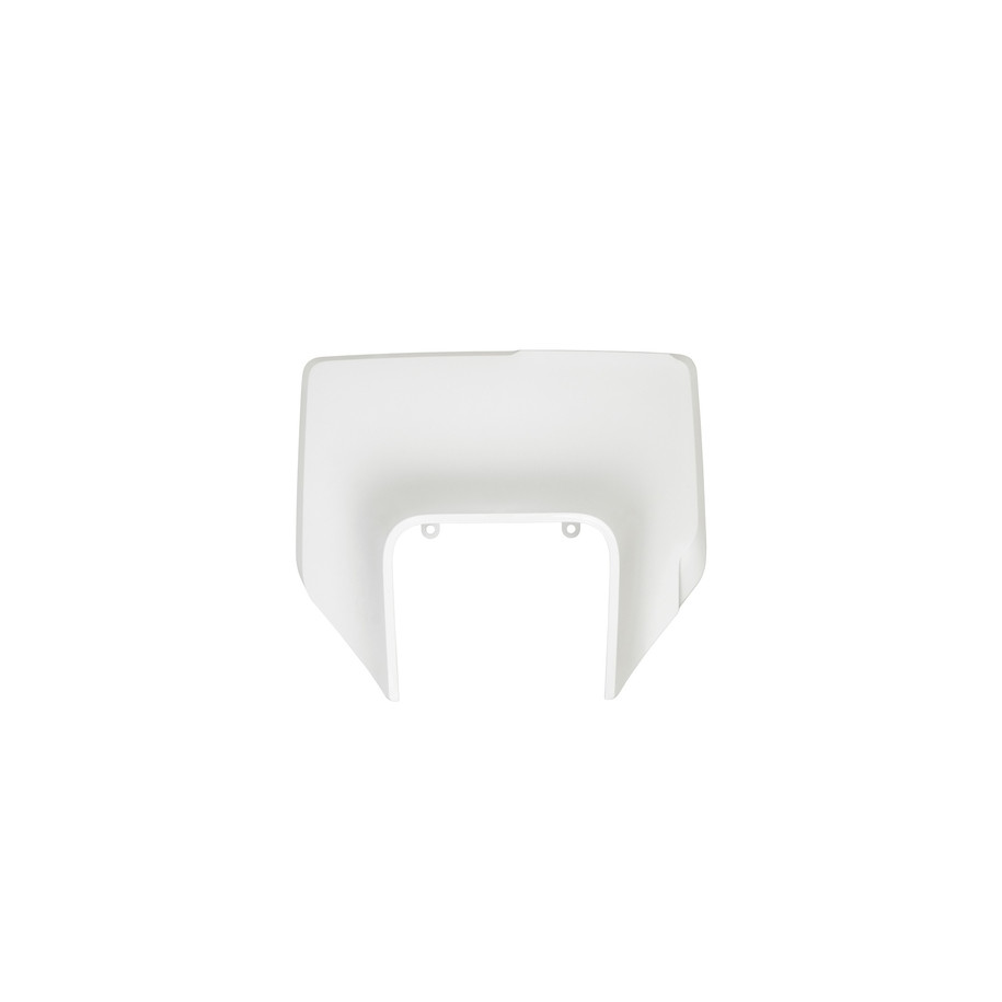 Plaque numéro frontale UFO blanc Husqvarna FE/TE