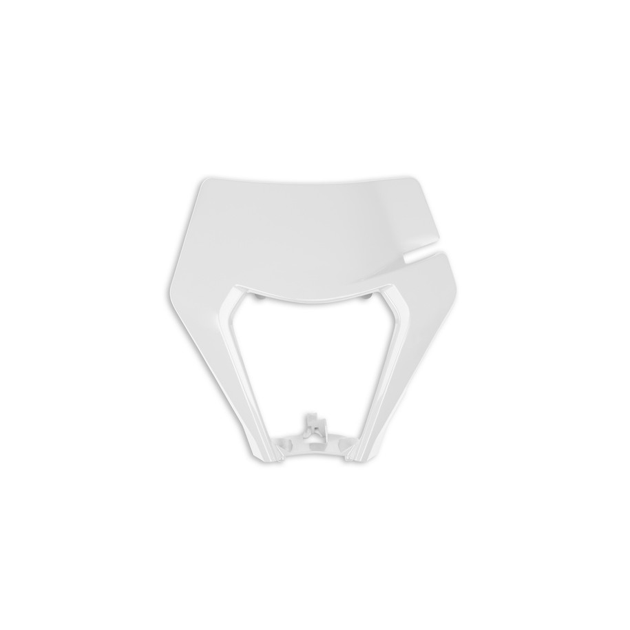 Plaque numéro frontale UFO blanc KTM EXC/EXC-F