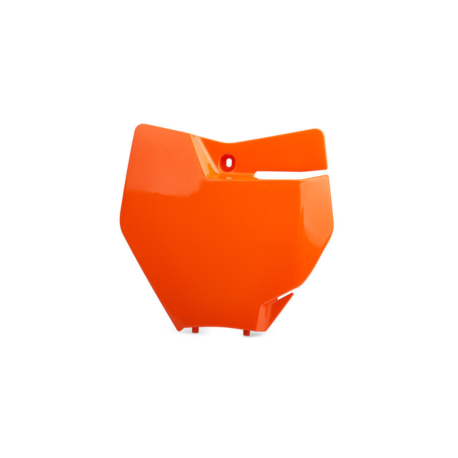 Plaque numéro frontale POLISPORT orange KTM