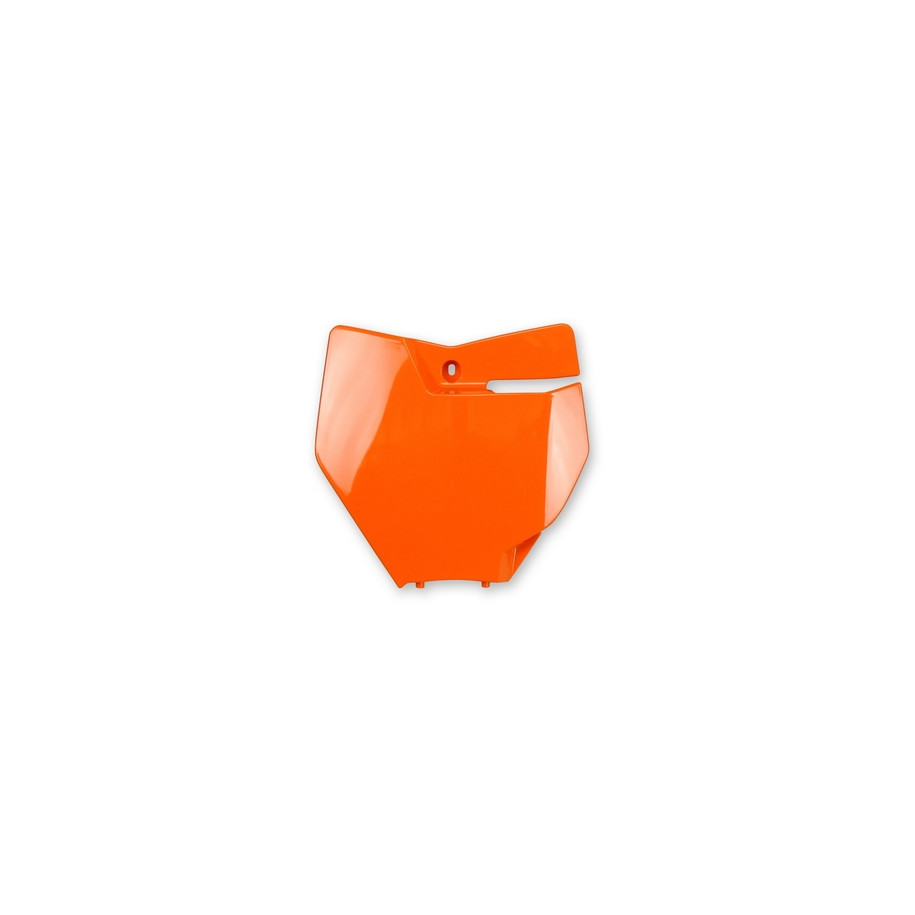 Plaque numéro frontale UFO orange KTM SX125/150 & SX-F