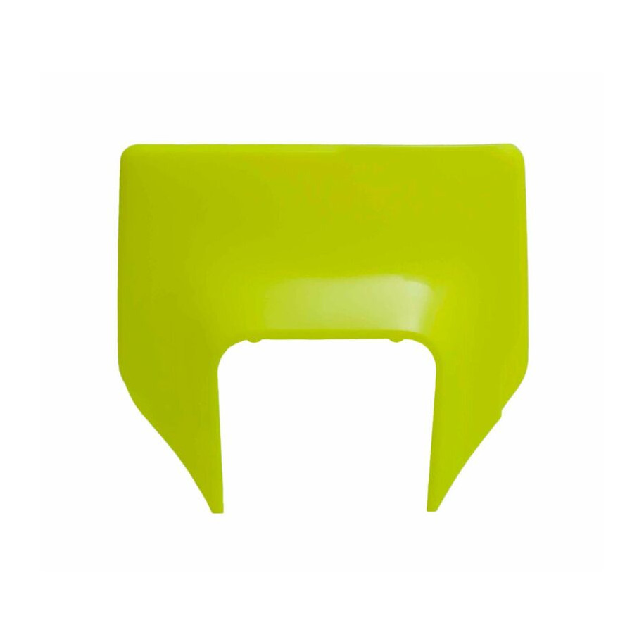 Plaque frontale RACETECH Neon Yellow Husqvarna