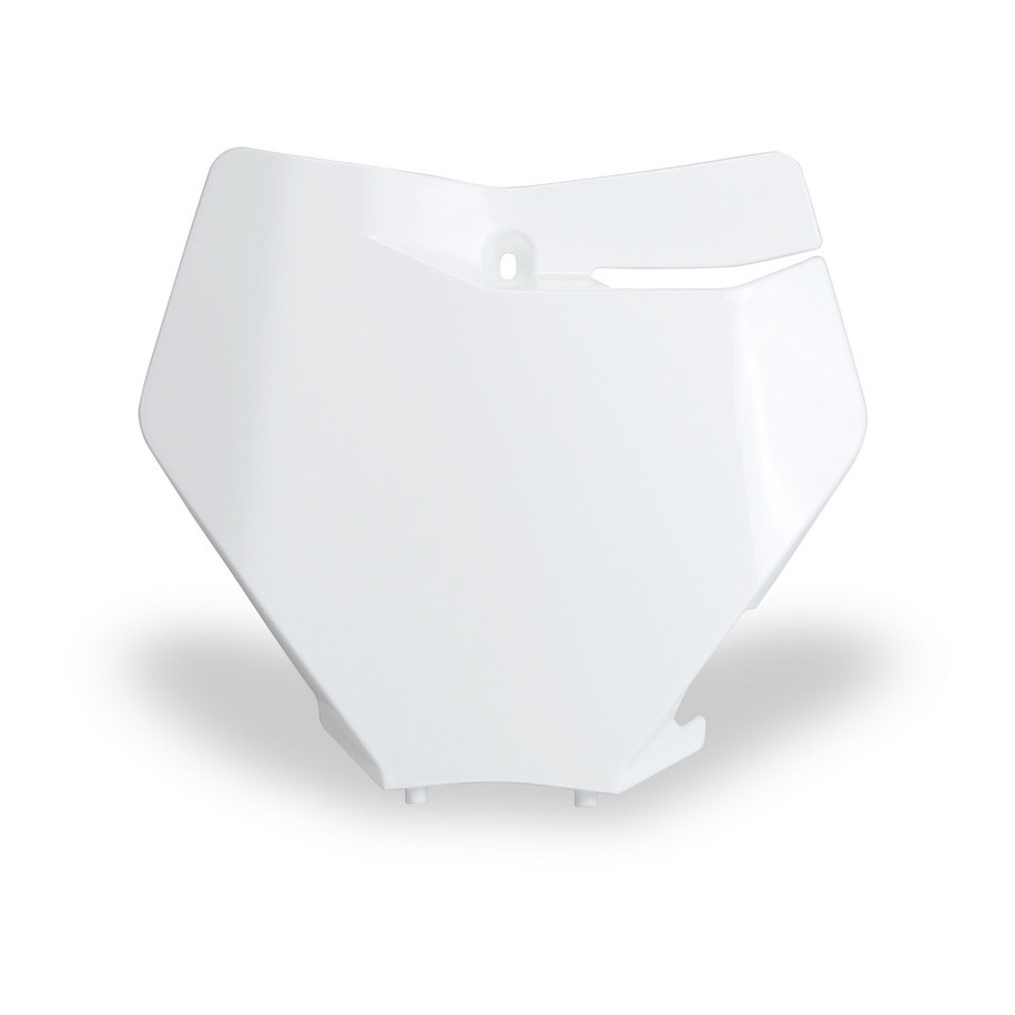 Plaque numéro frontale UFO blanc KTM SX/SX-F