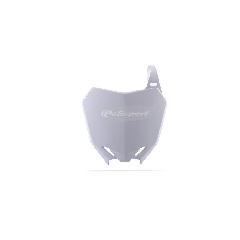 Plaque numéro frontale POLISPORT blanc Suzuki RM-Z250/RM-Z450