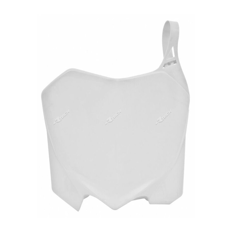 Plaque numéro frontale RACETECH blanc Honda CRF250R/450R