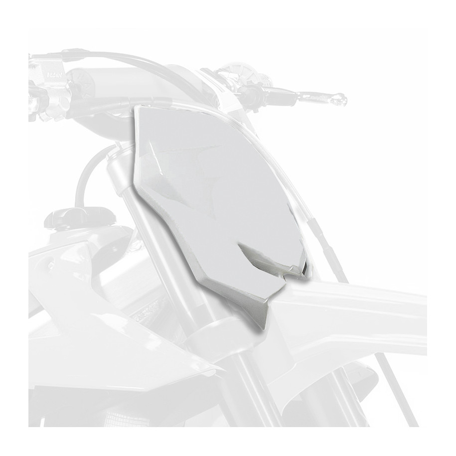 Plaque numéro frontale POLISPORT blanc Suzuki RM-Z450