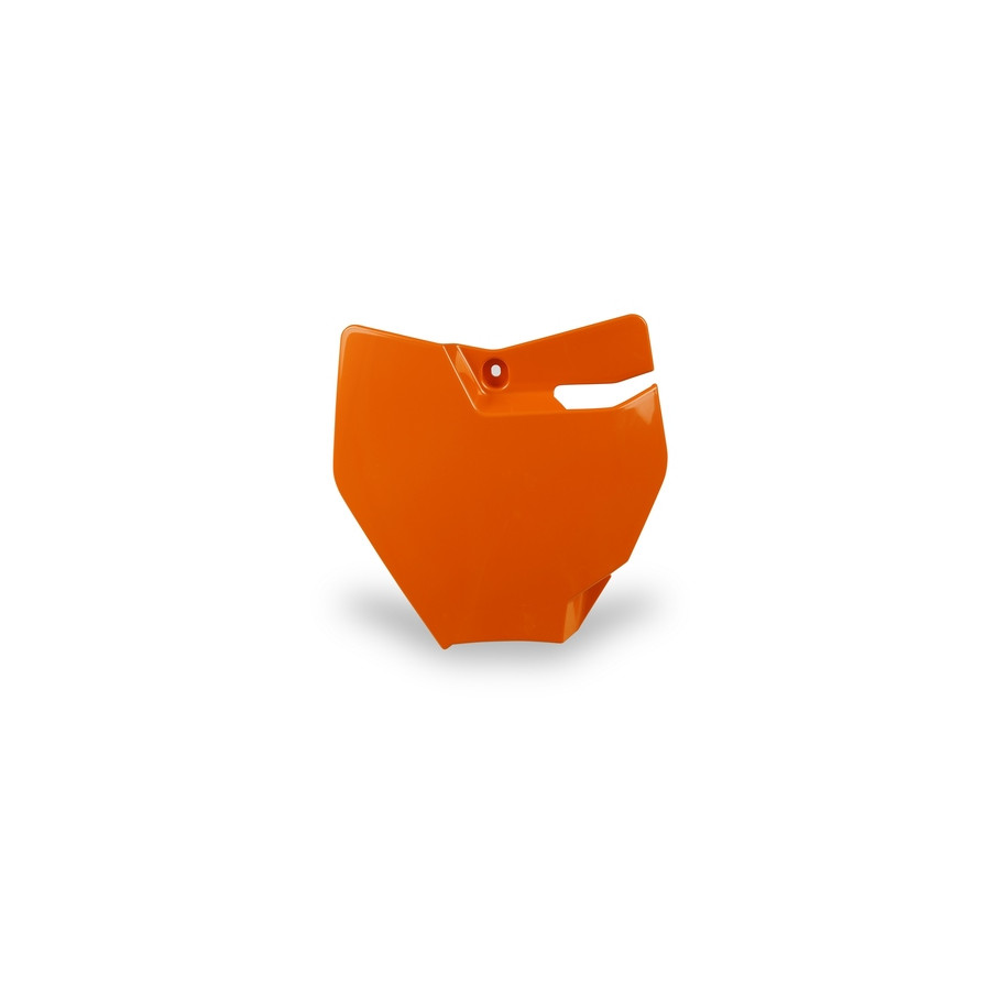 Plaque numéro frontale UFO orange KTM SX65