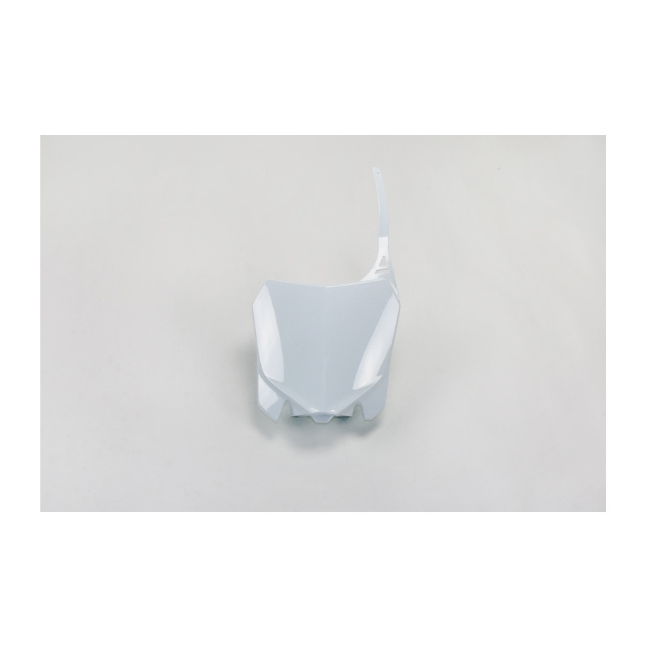 Plaque numéro frontale UFO blanc Honda CRF250R/450R