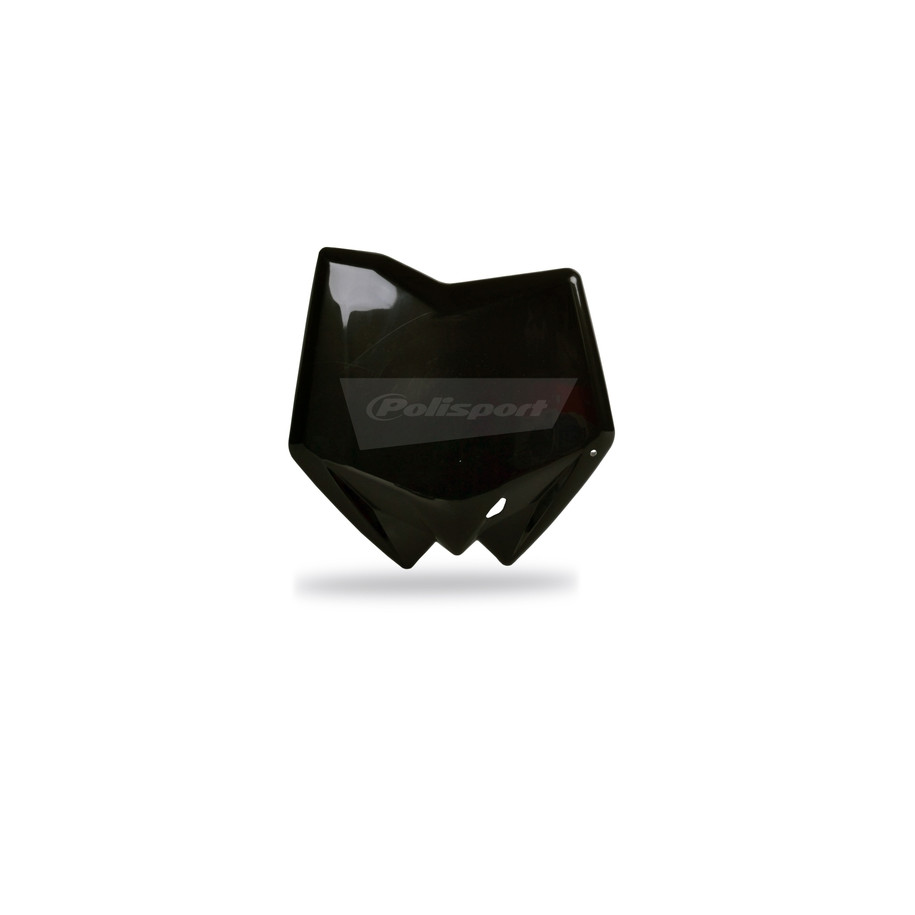 Plaque numéro frontale POLISPORT noir Husqvarna