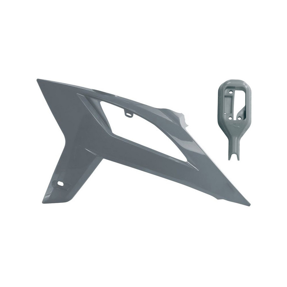 Plaque frontale RACETECH gris