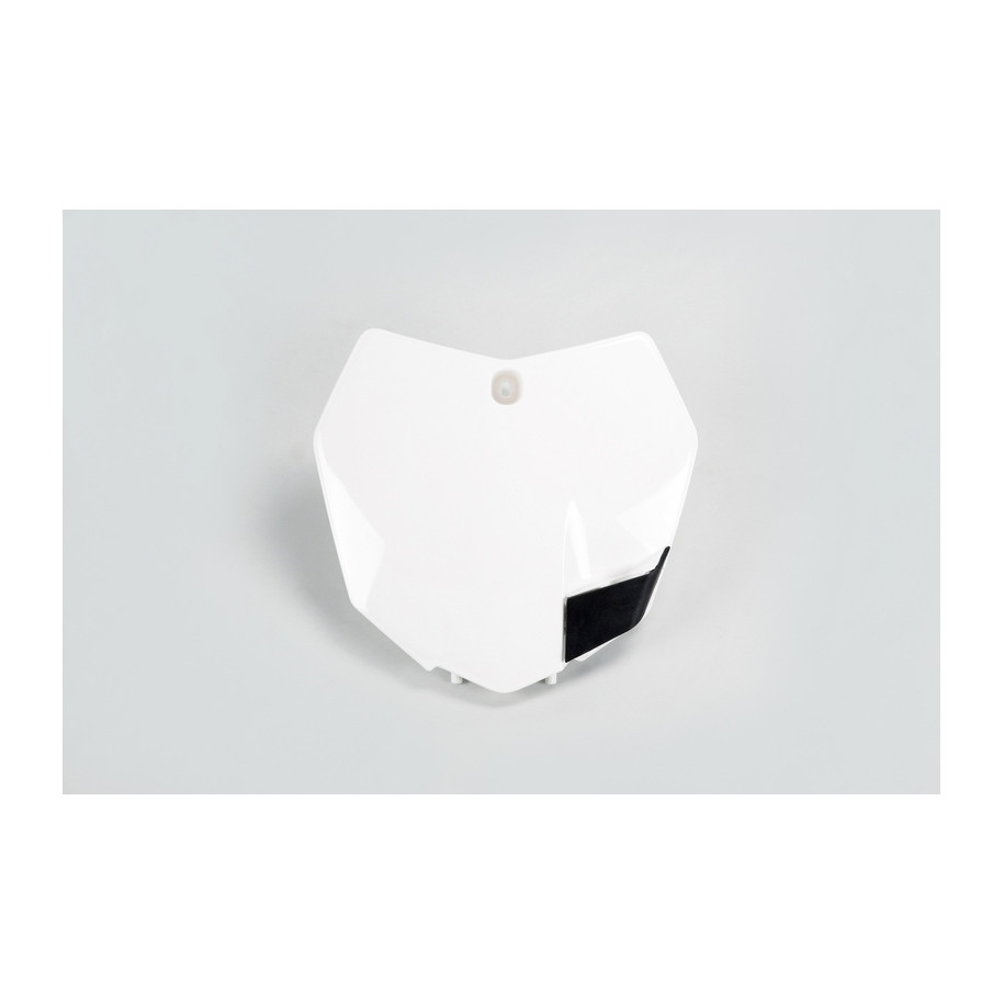 Plaque numéro frontale UFO blanc KTM
